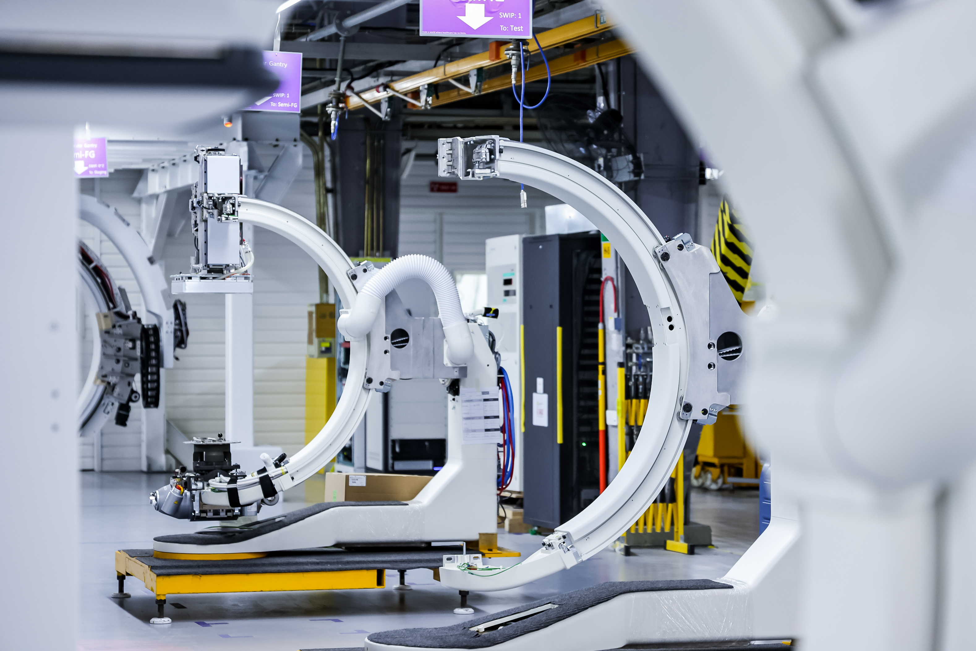 智造能级再跃迁，以智能化、绿色化、融合化发展贡献中国医疗产业高质量未来 GE医疗首条“黑灯”示范产线在北京基地投入使用